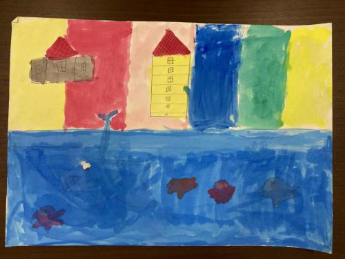 1年「きれいなうみ」