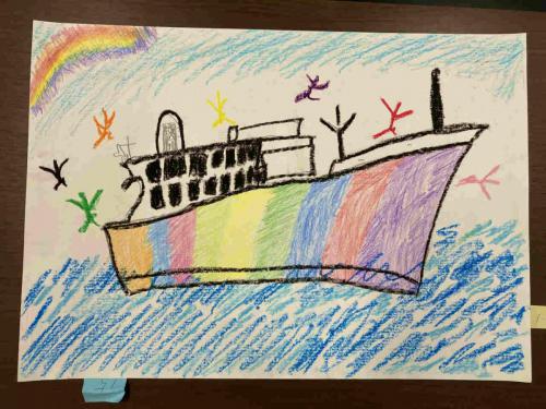 1年「にじいろのふね」