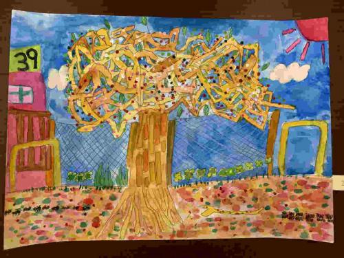 2年「おもいでの木」