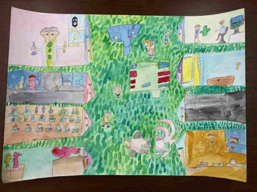 3年「ぼくのまち」