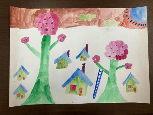 4年「色が変わった世界」