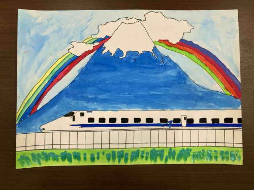 5年「虹をまとう新幹線」