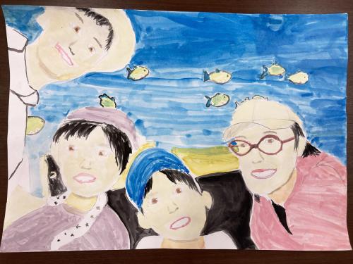 別府地獄めぐりのピラニア水槽