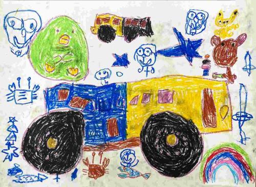 ぴかちゅうとこぐまとばす