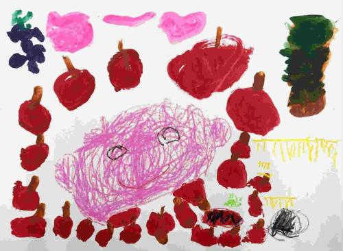 カービィとりんご