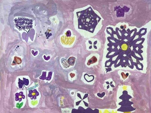 いろんなむらさき