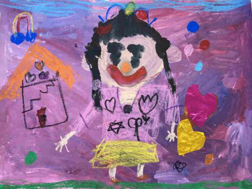 こうえんであそんでるえ