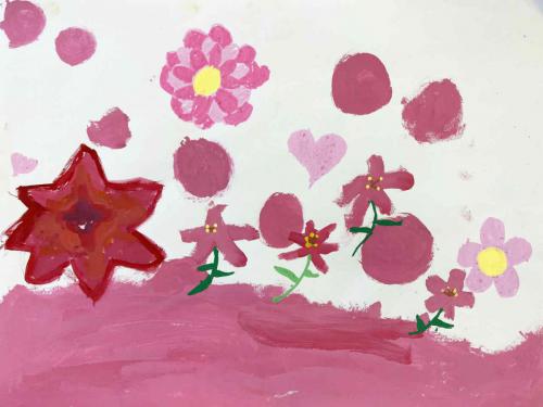 ぴんくだらけの町